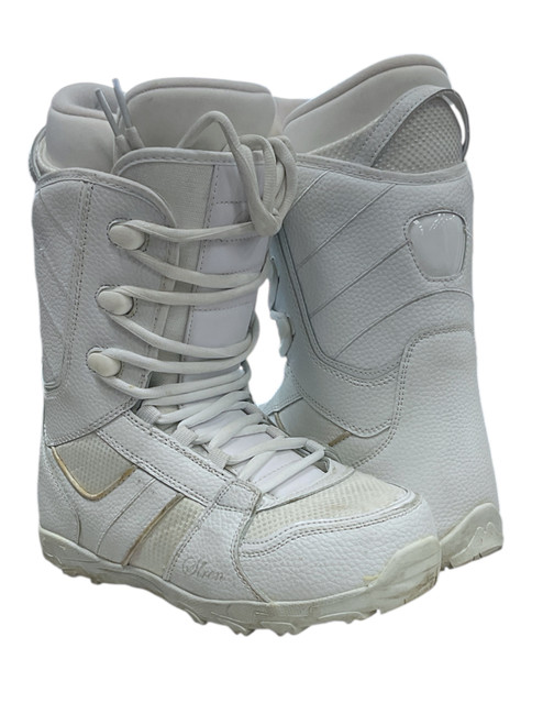 Vist Large View of Product Image Which is Used SIREN Womens Snowboard Boots White Senior 9