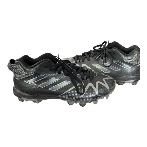Vist Large View of Product Image Which is Used Adidas Adult FB Cleats Black Senior 6