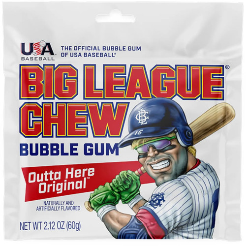 Vist Large View of Product Image Which is New Big League Chew- Outta Here Original