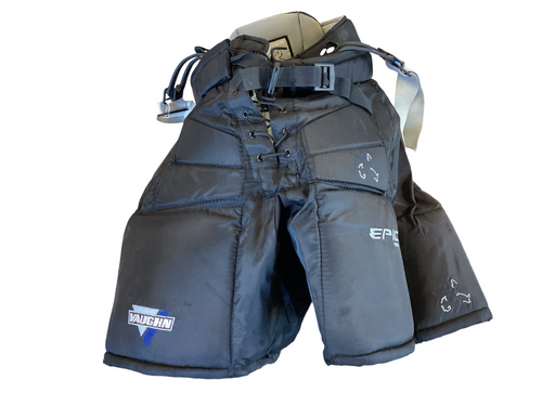 Vist Large View of Product Image Which is Used Vaughn EPIC 8400 Senior Goalie Pant Black LG
