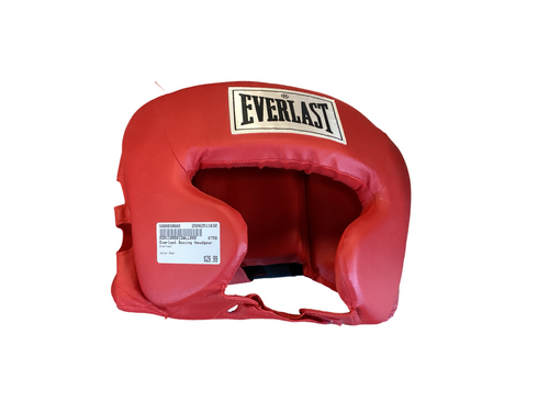 Vist Large View of Product Image Which is Used Everlast Boxing Headgear Red