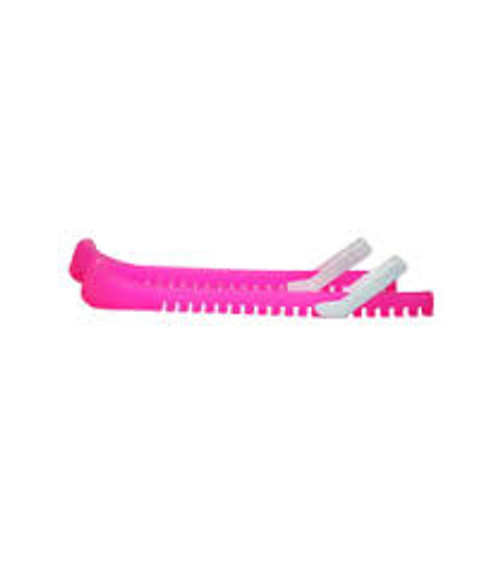 Vist Large View of Product Image Which is New Blue Sports Hockey Skate Blade Guards Pink