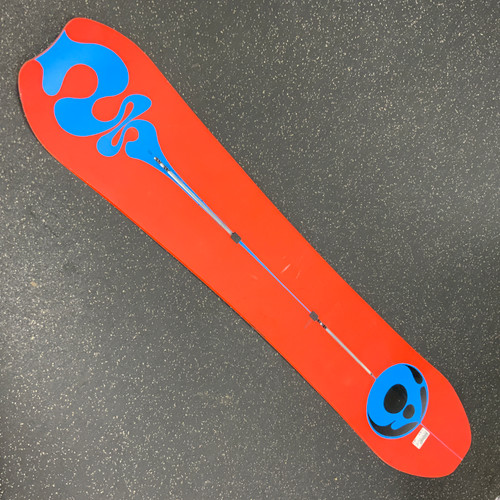 Vist Large View of Product Image Which is Used Burton DEEP THINKER Mens Snowboard Only Red 160 cm