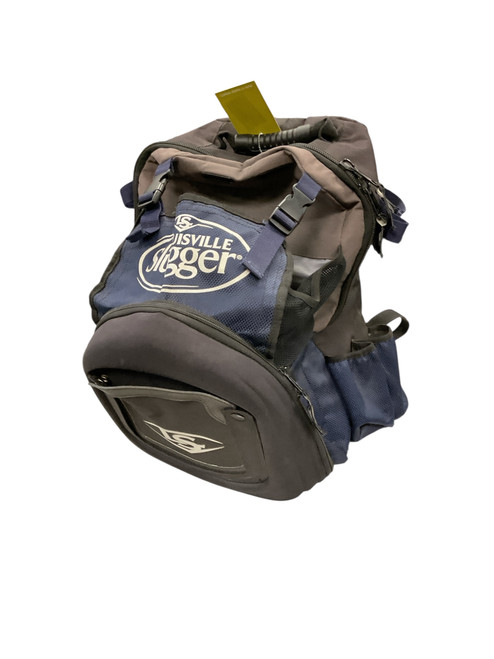 Vist Large View of Product Image Which is Used Louisville Slugger BACKPACK BB/SB Player Backpack Navy Blue