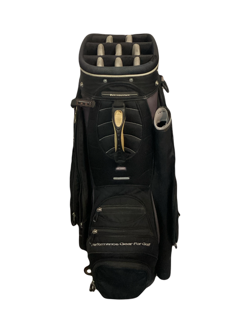 Vist Large View of Product Image Which is Used Sun Mtn Mens Cart Bag Black