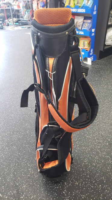 Vist Large View of Product Image Which is Used Tommy Armour HOT SCOT BAG Jr Stand Bag Orange