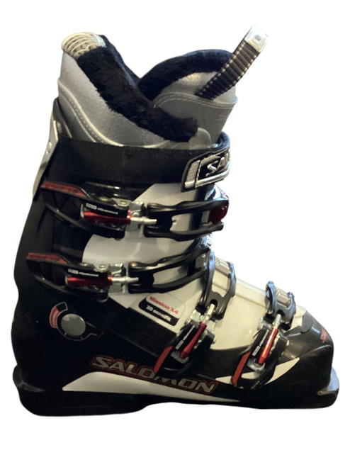 Vist Large View of Product Image Which is Used Salomon MISSION X4 Womens DH Ski Boot Black 250 MP - M07 - W08