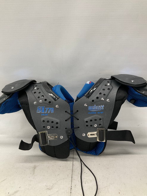 Vist Large View of Product Image Which is Used Schutt SI700 FB Shoulder Pads Black XL