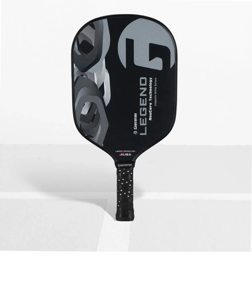 Vist Large View of Product Image Which is Used Gamma Sports LEGEND Pickleball Racquet Black