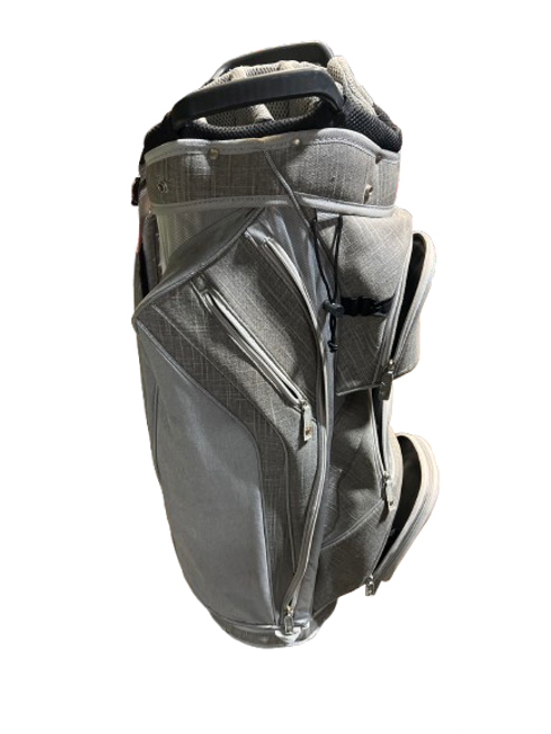 Vist Large View of Product Image Which is Used GLOVEIT 15 WAY WMNS CART BAG Womens Cart Bag Grey