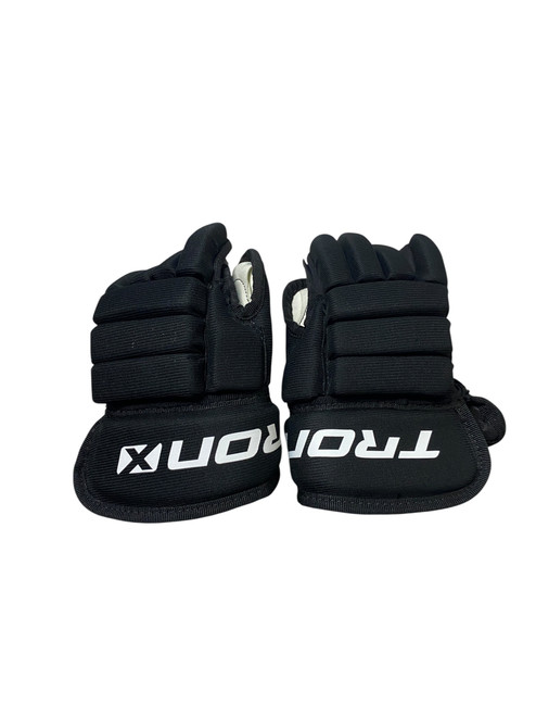 Vist Large View of Product Image Which is Used USA TRON X Youth Gloves Black 9"
