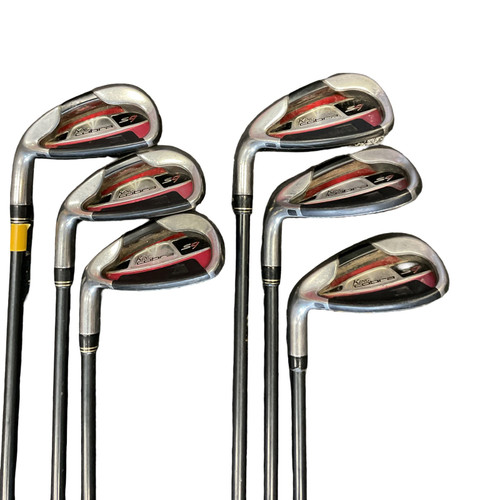 Vist Large View of Product Image Which is Used KING COBRA S9 Mens Iron Set LH 6I-SW Regular Flex Graphite