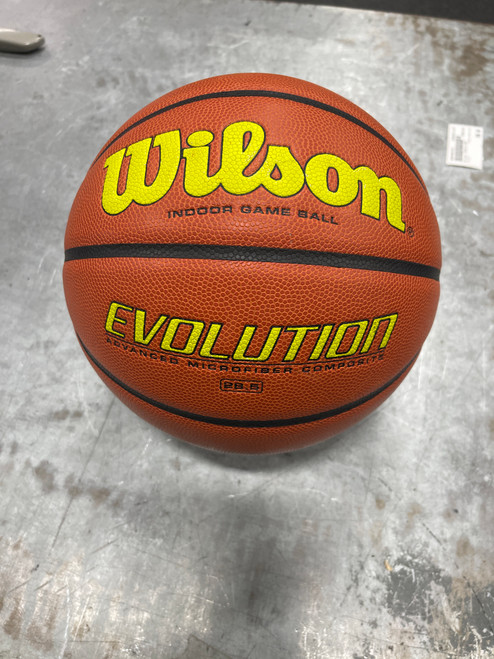 Vist Large View of Product Image Which is Used Wilson EVOLUTION Basketball Inter Indoor