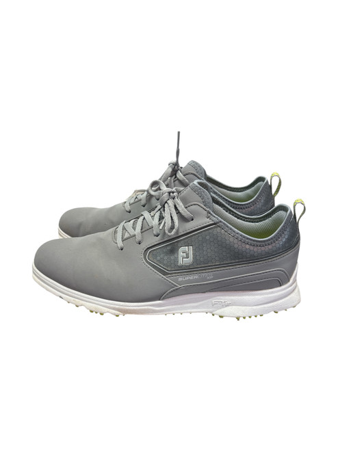 Vist Large View of Product Image Which is Used Foot Joy Mens Golf Shoes Grey Senior 9.5