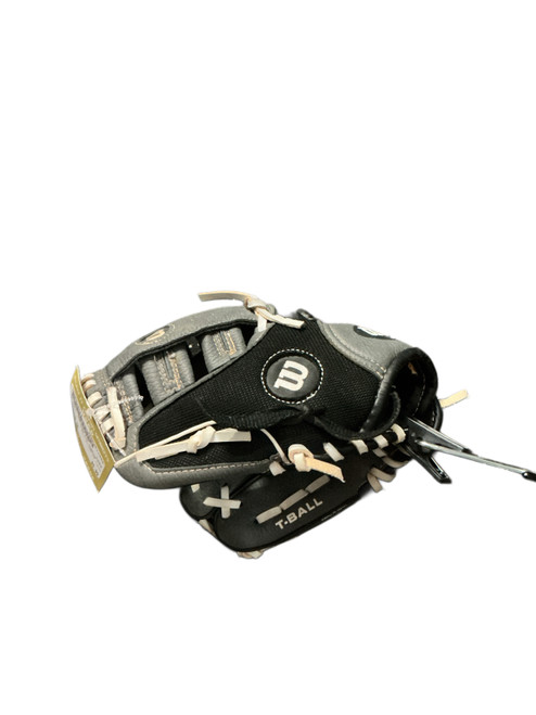Vist Large View of Product Image Which is Used Wilson T-BALL WILSON LH THROW BB/SB Glove RH Throw Yellow 8"