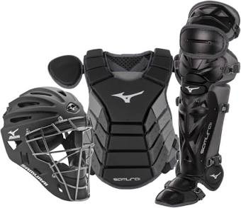 Vist Large View of Product Image Which is New MIZUNO SAMURAI BOX SET BK/GY SR-15"