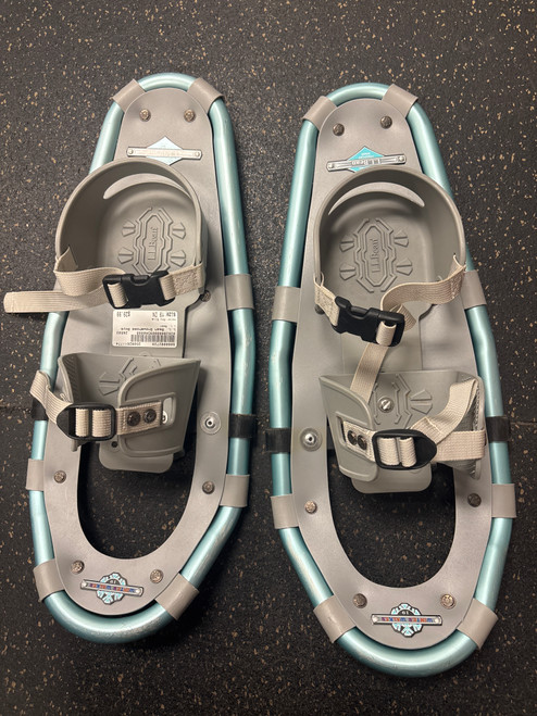 Used L.L. Bean Snowshoes Boys Sky Blue 19" 11774-S000082729 Vist Large View of Product Image Which is Used L.L. Bean Snowshoes Boys Sky Blue 19"
