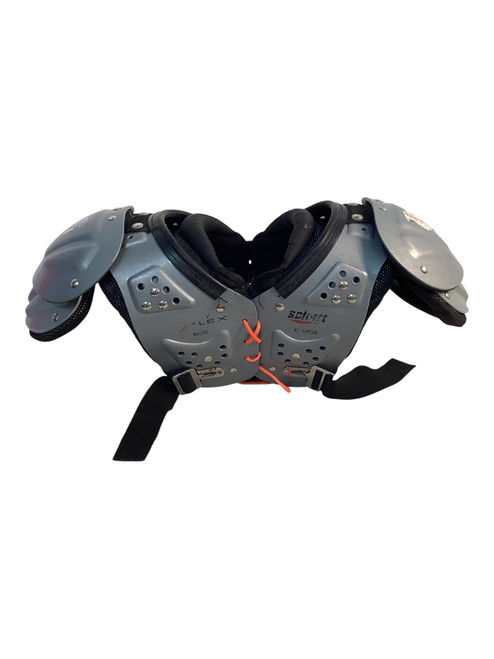 Vist Large View of Product Image Which is Used Schutt Y FLEX 80005 FB Shoulder Pads Grey XL
