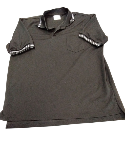 Vist Large View of Product Image Which is Used Smitty Umpire Shirt Black 2X