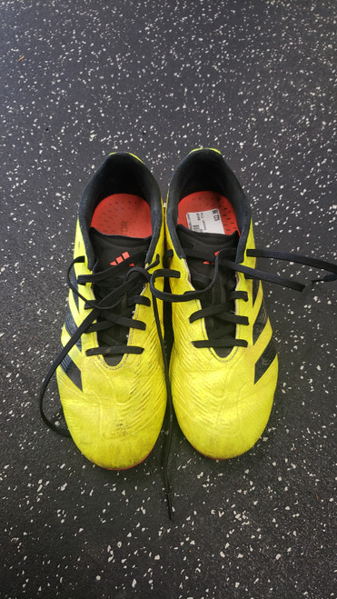 Vist Large View of Product Image Which is Used Adidas Soccer Cleats Yellow Senior 6