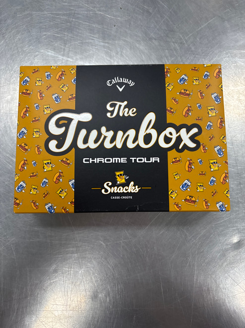 Vist Large View of Product Image Which is Used Callaway CHROME TOUR TURNBOX Snacks 12 Pack - Golf Balls