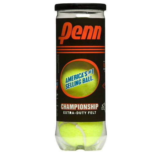 Vist Large View of Product Image Which is New Penn Championship Extra-Duty Felt Tennis Balls (1 Can, 3 balls) 11805-831672381