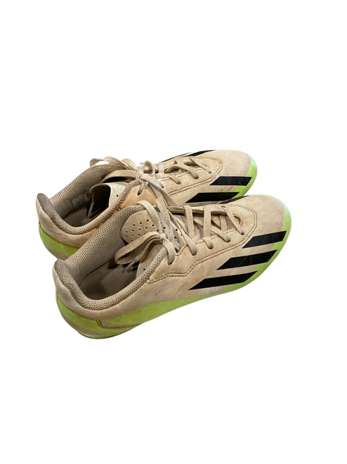 Vist Large View of Product Image Which is Used Adidas Soccer Cleats White Junior 06