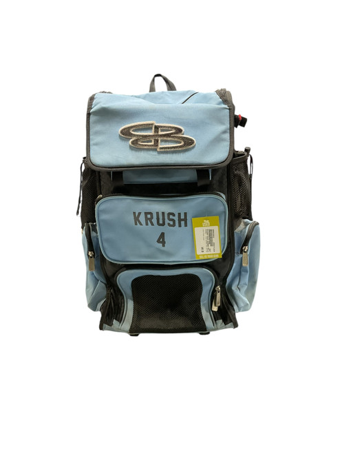 Vist Large View of Product Image Which is Used BoomBah BLUE BOOMBAH ROLLING BAG BB/SB Player Wheeled Bag Royal Blue