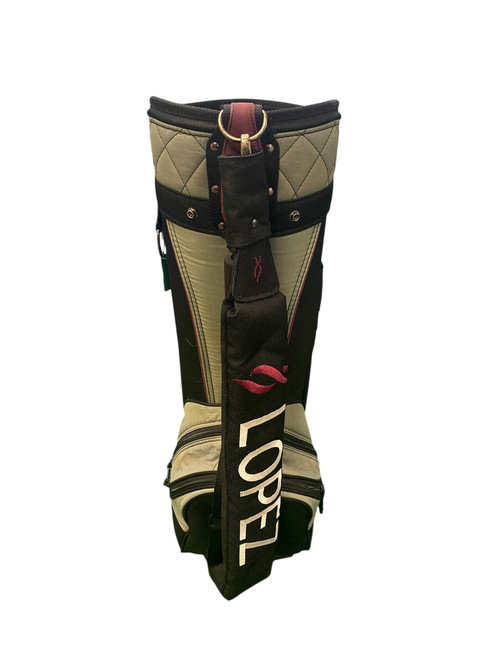 Vist Large View of Product Image Which is Used USA NANCY LOPEZ GOLF Womens Cart Bag Black