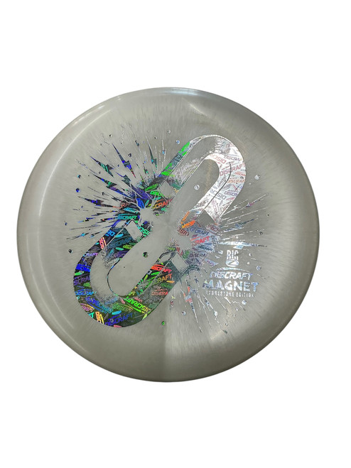 Vist Large View of Product Image Which is Used Discraft 2025 LE BIG Z MAGNET Disc Golf Putter White 176g