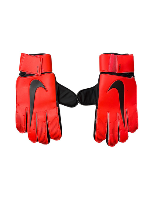 Vist Large View of Product Image Which is Used Nike GK MATCH Soccer Goalie Gloves Red 8