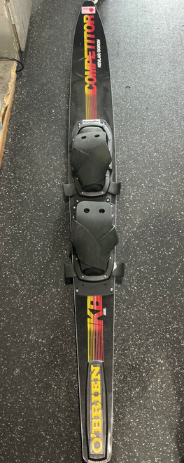 Vist Large View of Product Image Which is Used O'Brien COMPETITOR Slalom Ski Black 67"