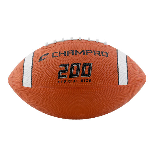 Vist Large View of Product Image Which is New Champro 200 Rubber Football Junior #FB43 Champro 200 Rubber Football Junior #FB43