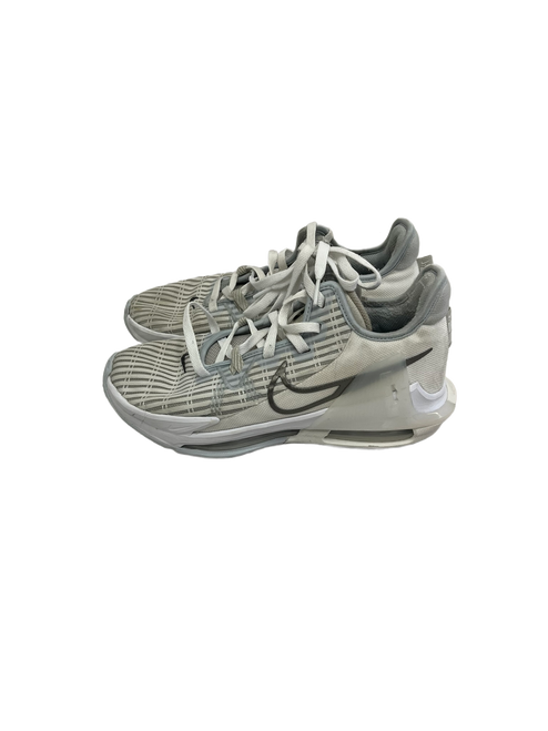 Vist Large View of Product Image Which is Used Nike LeBron Witness 6 Mens 7 White Basketball Shoes