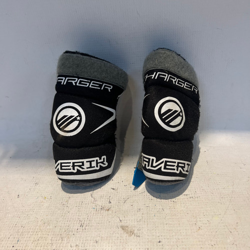 Vist Large View of Product Image Which is Used Maverik CHARGER Lacrosse Arm Pads/Guards Black XS