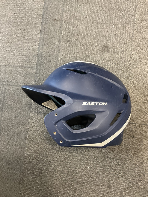 Vist Large View of Product Image Which is Used Easton ELITE X HELMET Batting Helmet No Mask Navy Blue S/M