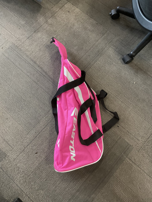 Used Easton BASEBALL DUFFLE BAG BB/SB Player Carry Bag Pink 11614-S000220704 Vist Large View of Product Image Which is Used Easton BASEBALL DUFFLE BAG BB/SB Player Carry Bag Pink