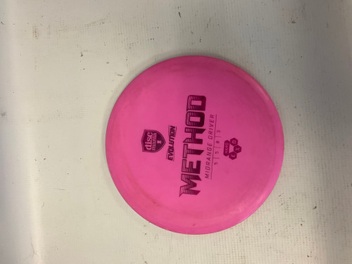 Vist Large View of Product Image Which is Used Discmania METHOD MID RANGE Disc Golf Mid Range Pink