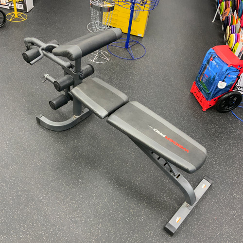 Vist Large View of Product Image Which is Used Weider PRO 390L Olympic Bench