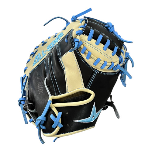 Vist Large View of Product Image Which is Used All-Star S7 ELITE BB/SB Catchers RH Throw Tan 31"