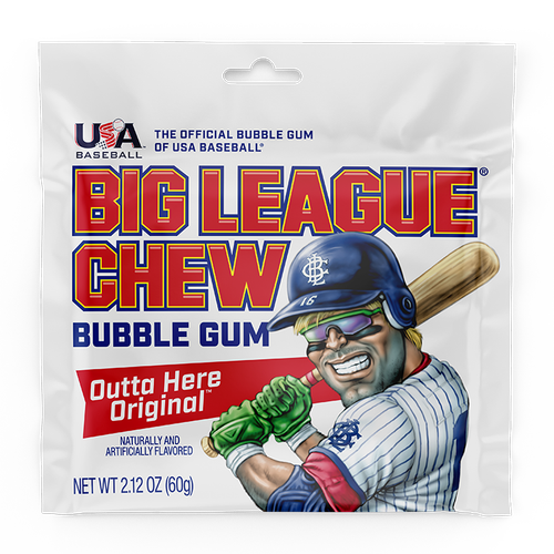 Vist Large View of Product Image Which is New Big League Chew Outta Here Original