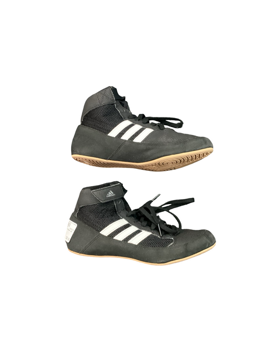 Vist Large View of Product Image Which is Used Adidas Wrestling Shoes Black Junior 05