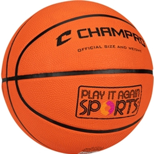 Vist Large View of Product Image Which is New Rubber Basketball- Regulation