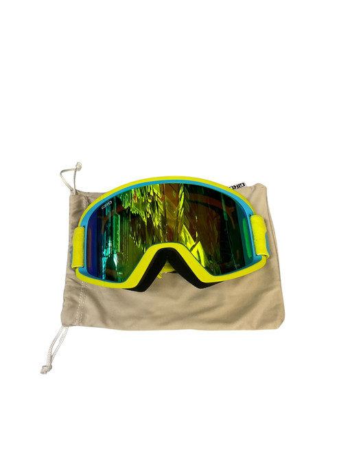 Vist Large View of Product Image Which is Used Giro SEMI Snow Goggles Adult Yellow
