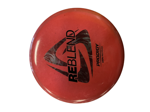 Vist Large View of Product Image Which is Used Prodigy REBLEND Disc Golf Putter Red