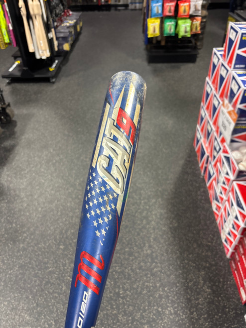 Vist Large View of Product Image Which is Used Marucci CAT 9 BB/SB USSSA 2 3/4 Bat 30"