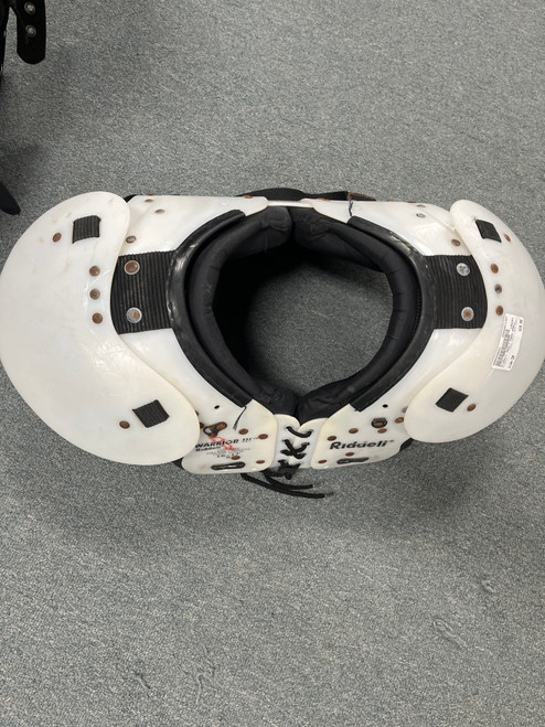 Vist Large View of Product Image Which is Used Riddell ADULT PADS SMALL FB Shoulder Pads None SM