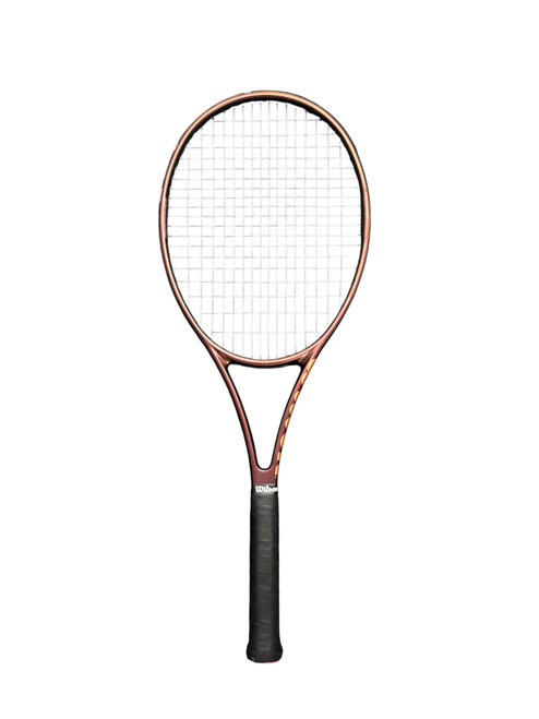 Vist Large View of Product Image Which is Used Wilson PRO STAFF 97 LS Adult Tennis Racquet Copper 4 1/4"