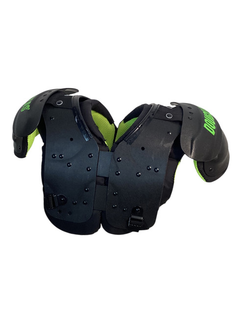 Used Douglas COMMANDO FB Shoulder Pads Black MD 11709-S000071621 Vist Large View of Product Image Which is Used Douglas COMMANDO FB Shoulder Pads Black MD