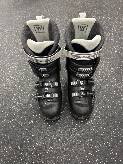 Vist Large View of Product Image Which is Used Salomon PERFORMA 4.0 WMNS Womens DH Ski Boot Black 240 MP - J06 - W07